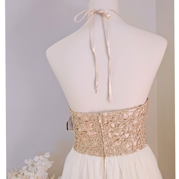 B Darling Halter Sparkling Gown - Picture 5 of 7